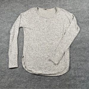Athleta Heather Grey Long Sleeve